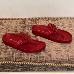 NWOT Tory Burch Miller Cloud Slides 6 36